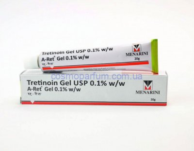 Третиноин гель для проблемной кожи A-Ret 0,1%, 20 г (Tretinoin Gel) 20 г - Menarini