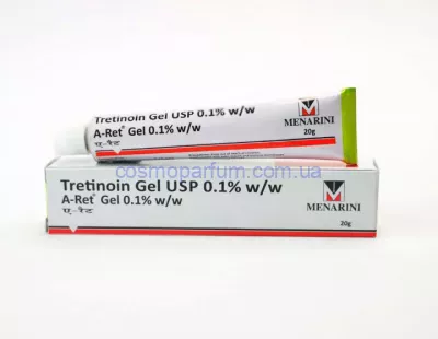 Третиноин гель для проблемной кожи A-Ret 0,1%, 20 г (Tretinoin Gel) 20 г - Menarini