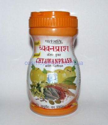 Чаванпраш с шафраном (Chyawanprash with Saffron) 500гр - Patanjali
