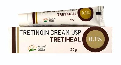 Третиноин крем для проблемной кожи Tretiheal 0,1%, 20 г — Healing Pharma