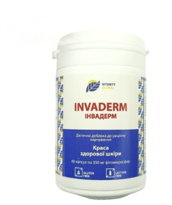 Инвадерм Фитомикросферы (Invaderm) 60 капсул - Viterity Global (Витамакс)