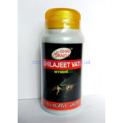 Шиладжит (Shilajit) 300 таб - Shri Ganga
