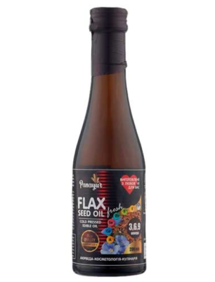 Олія насіння льону (Flax Seed Oil) 250мл - Panayur