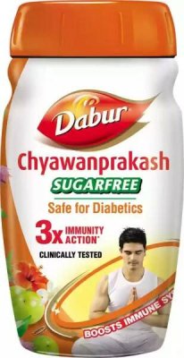 Чаванпраш Потрійний імунітет без цукору (Chyawanprash 3 times Immunity sugar free) 1 кг - Dabur