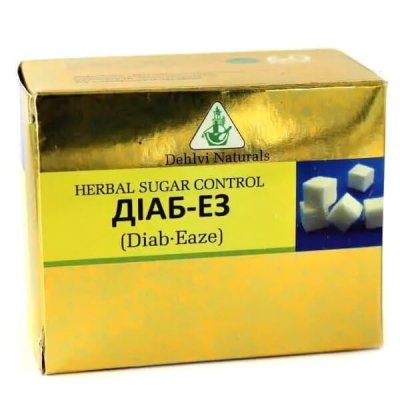 Диаб-Ез (Diab-Eaze) 60 таб - Dehlvi Naturals