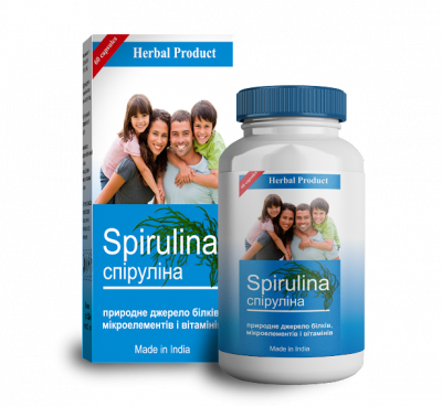 Спирулина (Spirulina) 60капс. - Dehlvi Naturals